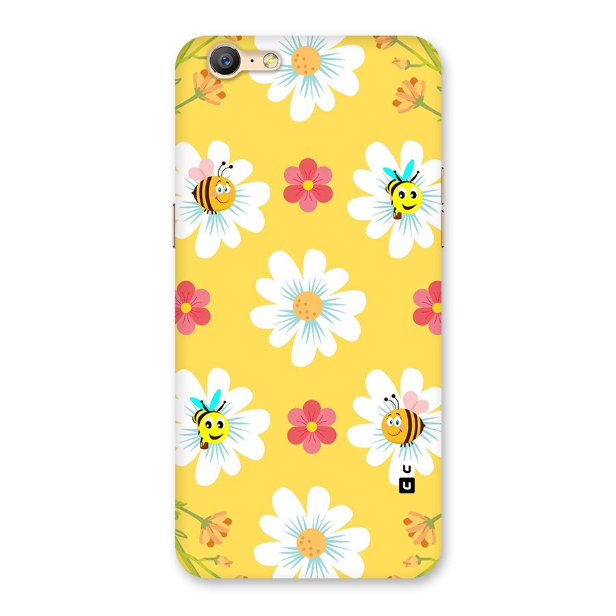 Happy Flowers Back Case for Oppo A39