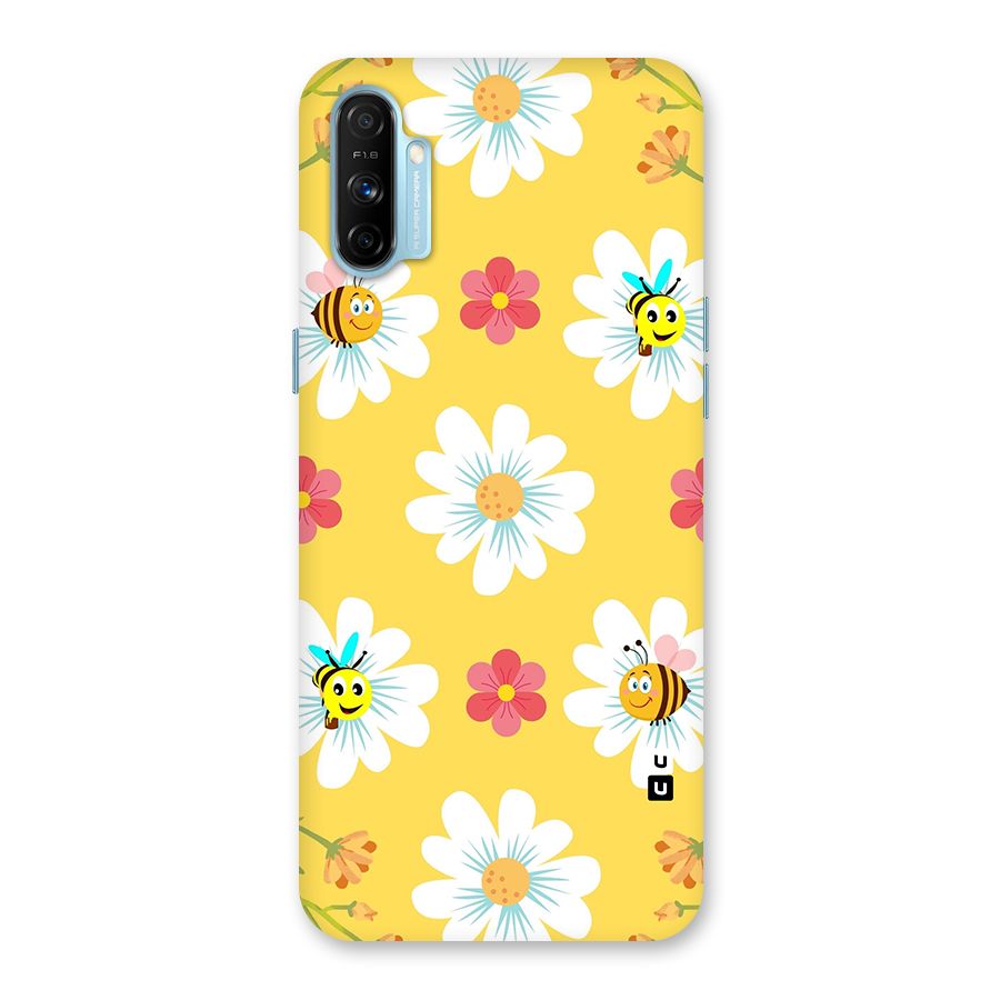Happy Flowers Back Case for Realme Narzo 20A