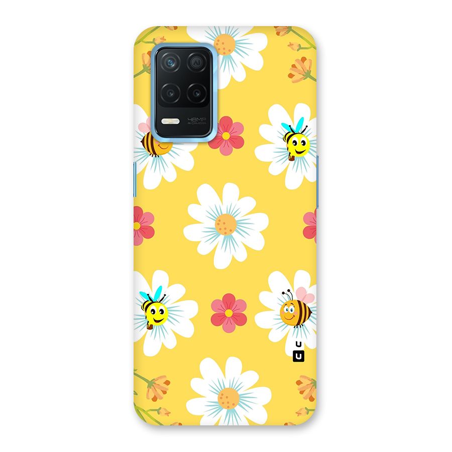 Happy Flowers Back Case for Realme Narzo 30 5G