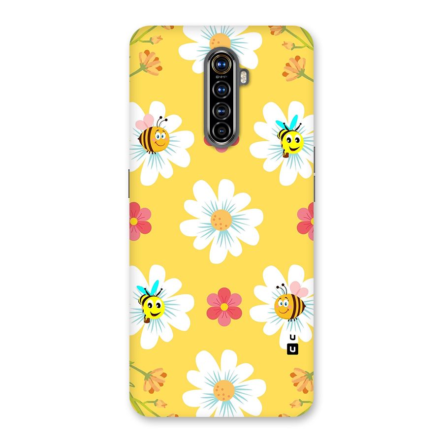 Happy Flowers Back Case for Realme X2 Pro
