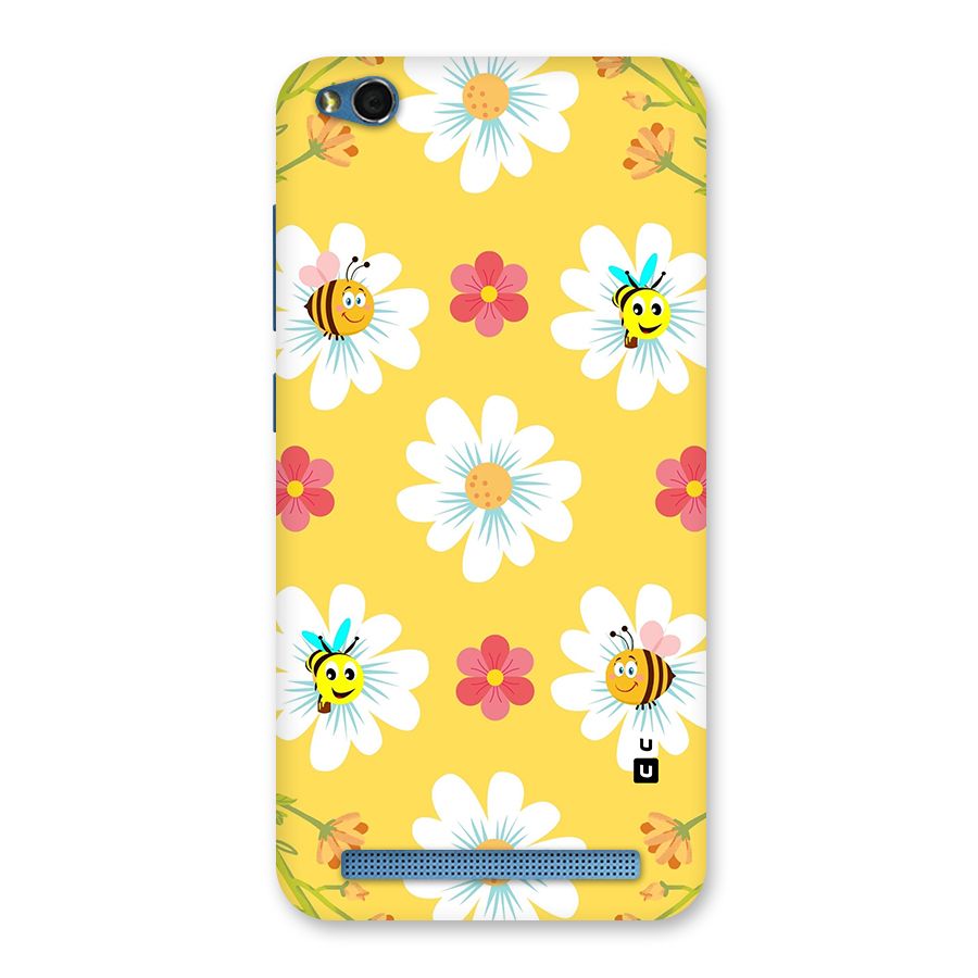 Happy Flowers Back Case for Redmi 5A