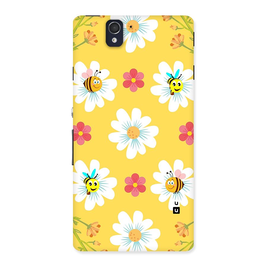 Happy Flowers Back Case for Sony Xperia Z