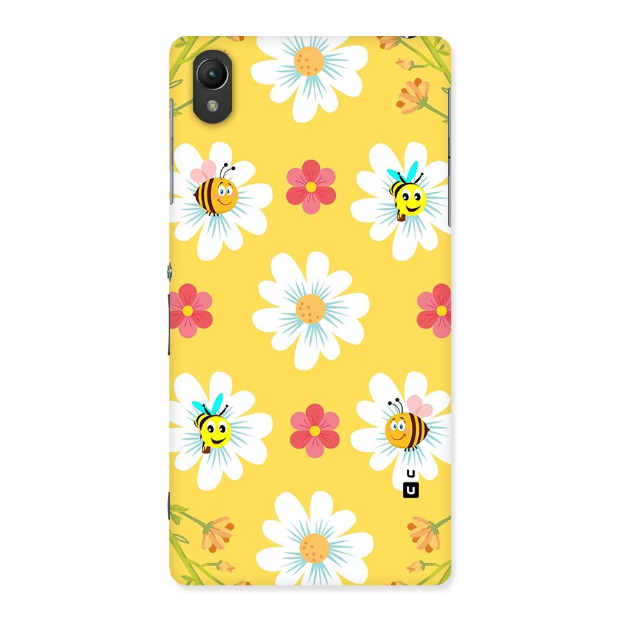 Happy Flowers Back Case for Sony Xperia Z2