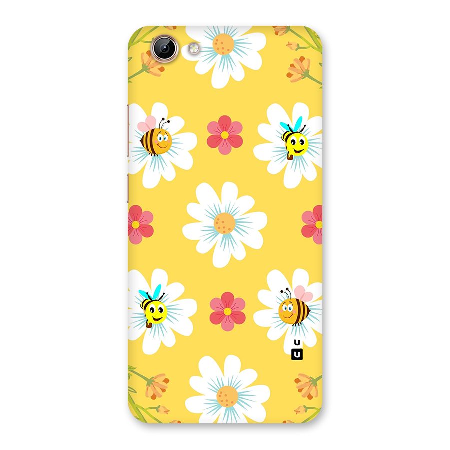Happy Flowers Back Case for Vivo Y71