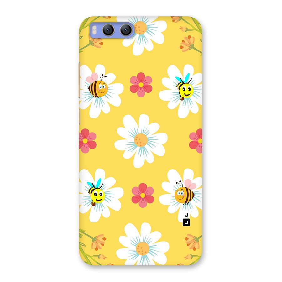 Happy Flowers Back Case for Xiaomi Mi 6