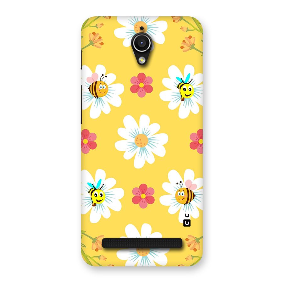 Happy Flowers Back Case for Zenfone Go