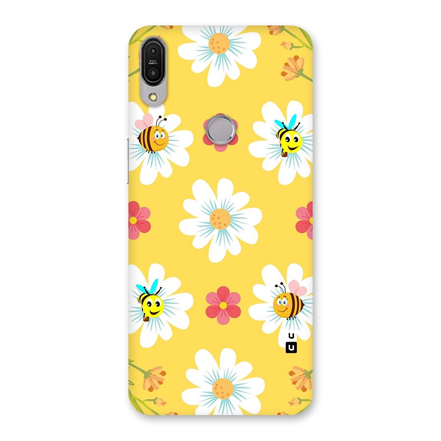 Happy Flowers Back Case for Zenfone Max Pro M1