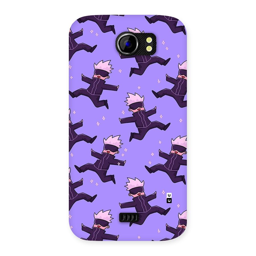 Happy Gojo Back Case for Canvas 2 A110