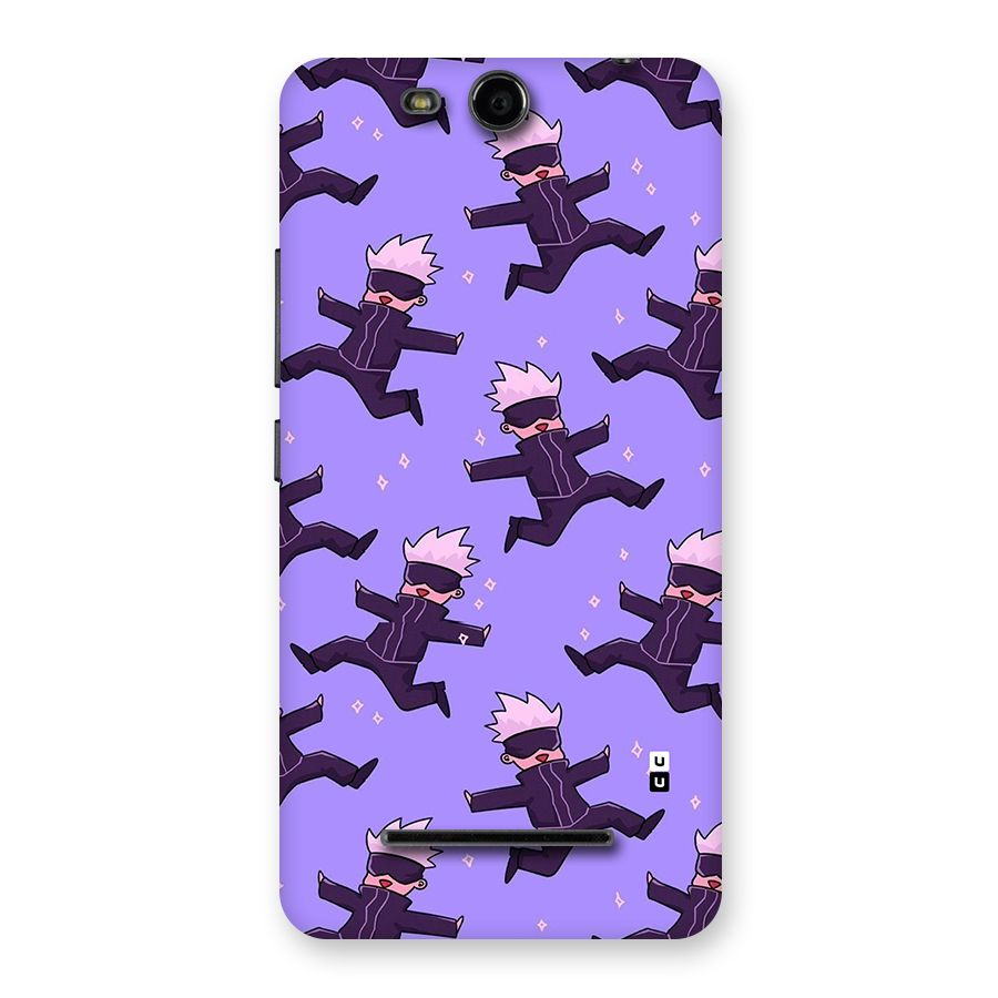 Happy Gojo Back Case for Canvas Juice 3 Q392