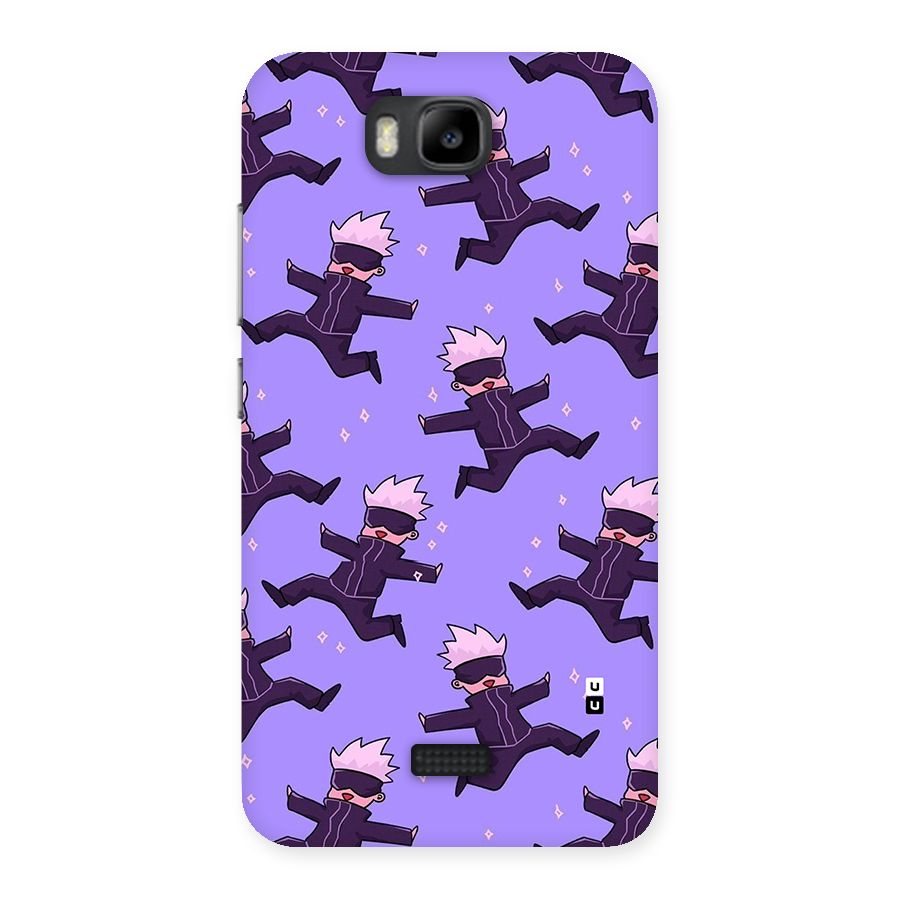 Happy Gojo Back Case for Honor Bee