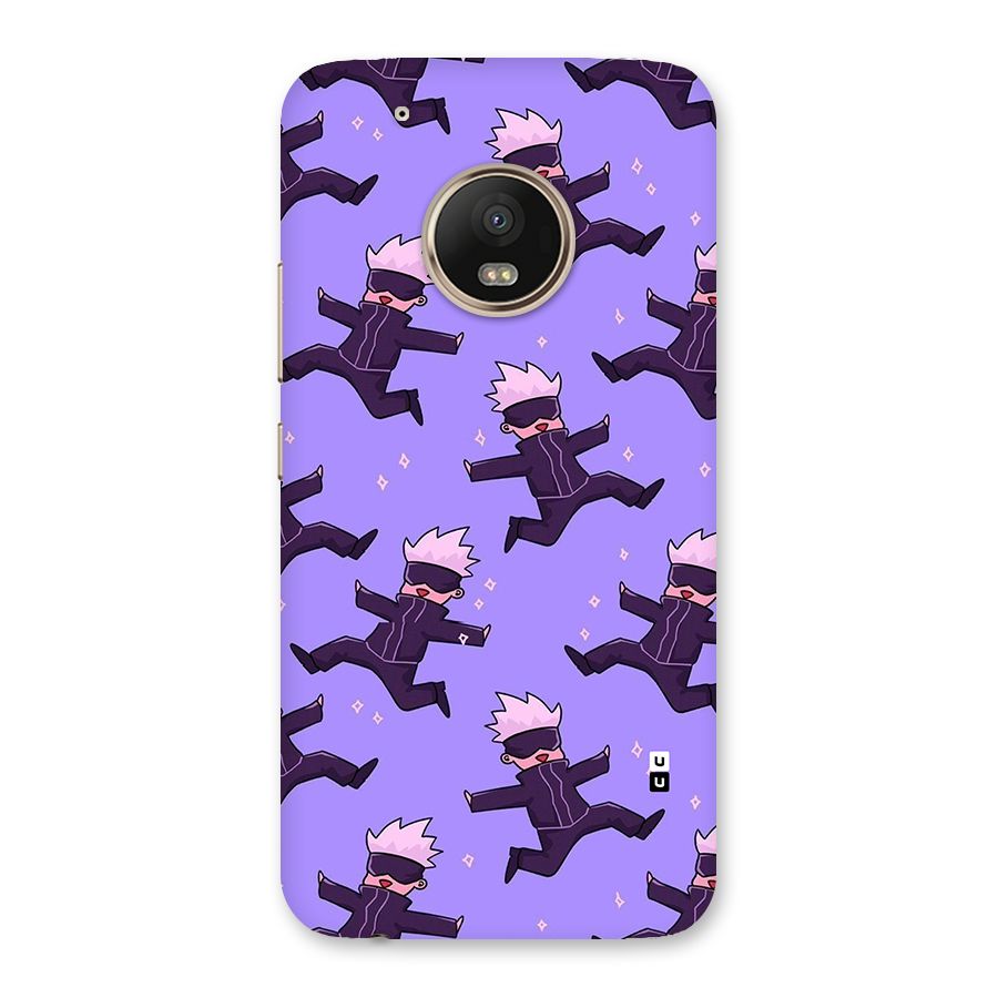 Happy Gojo Back Case for Moto G5 Plus