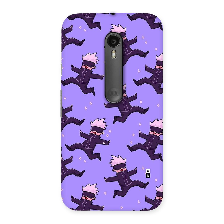 Happy Gojo Back Case for Moto G Turbo