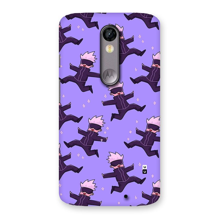 Happy Gojo Back Case for Moto X Force