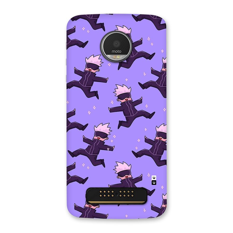 Happy Gojo Back Case for Moto Z Play