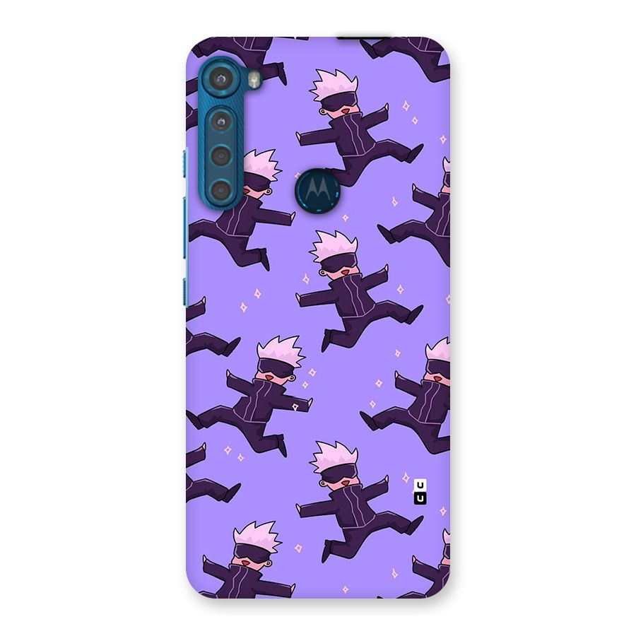 Happy Gojo Back Case for Motorola One Fusion Plus