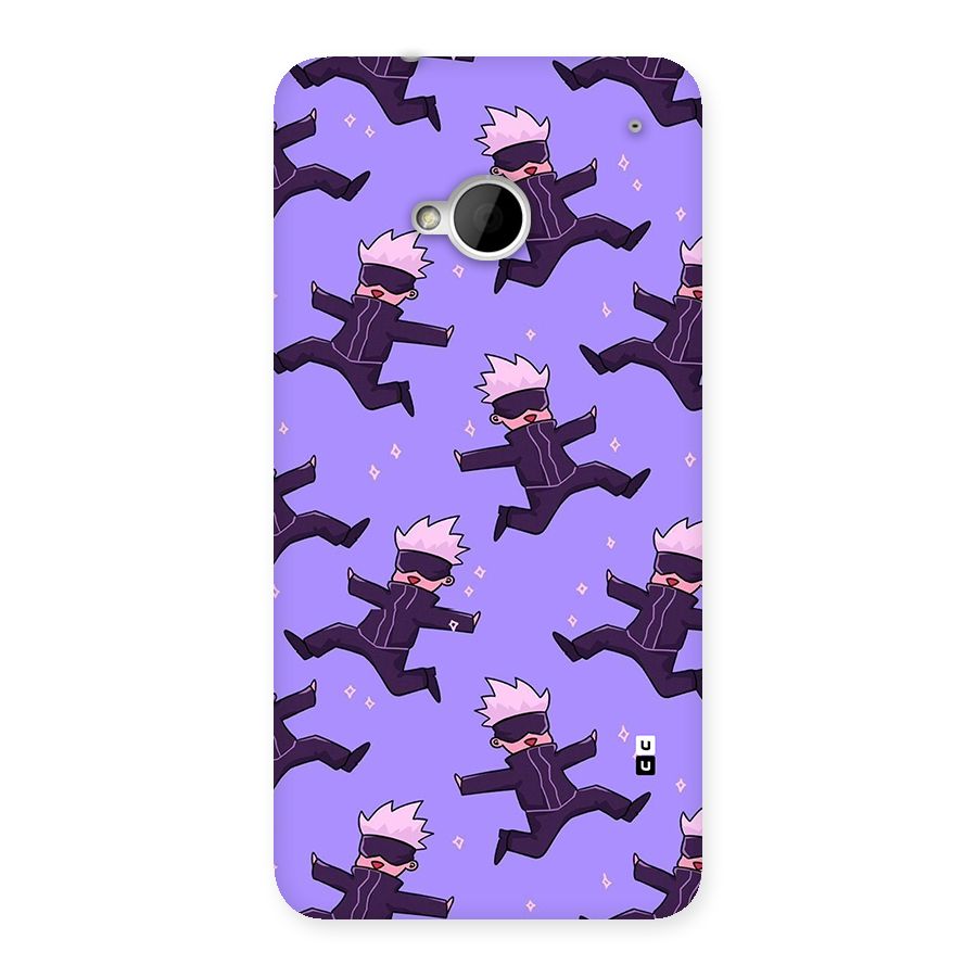 Happy Gojo Back Case for One M7 (Single Sim)