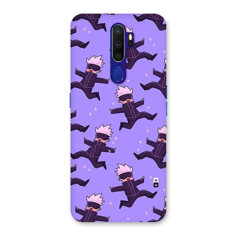 Happy Gojo Back Case for Oppo A9 (2020)