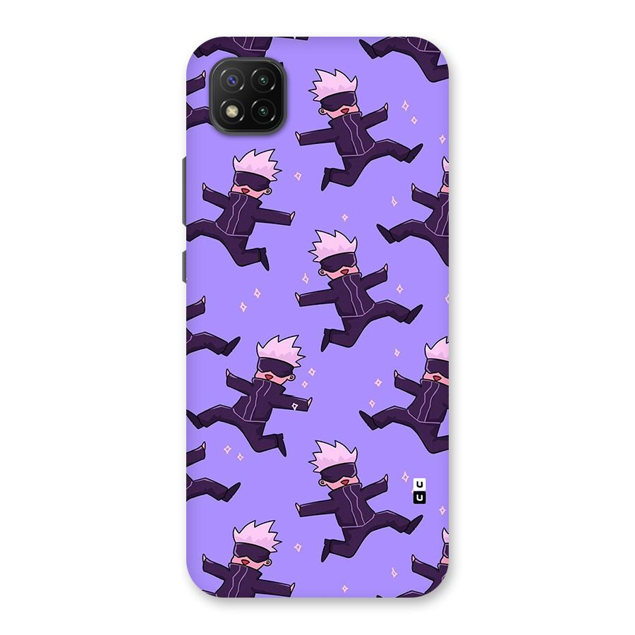 Happy Gojo Back Case for Poco C3