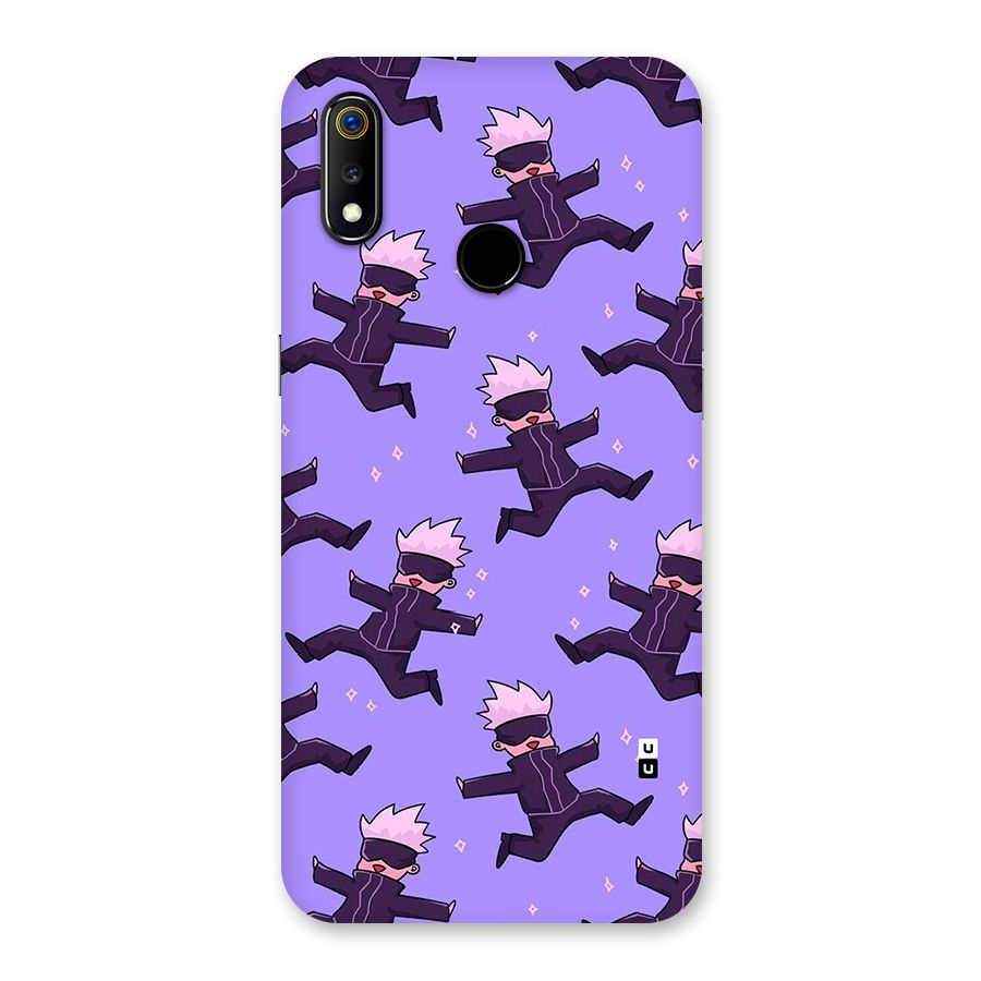 Happy Gojo Back Case for Realme 3