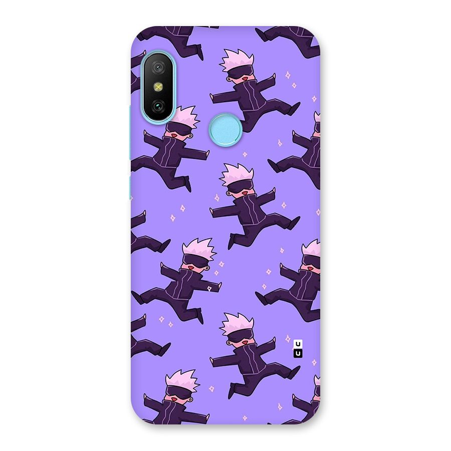 Happy Gojo Back Case for Redmi 6 Pro