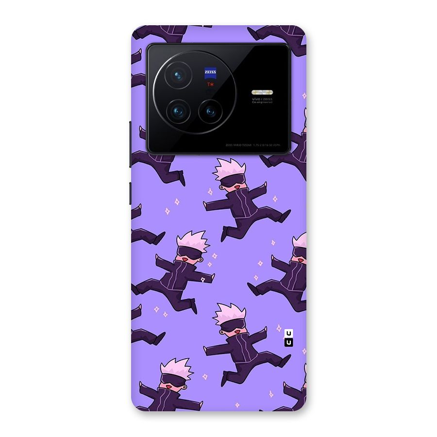 Happy Gojo Back Case for Vivo X80