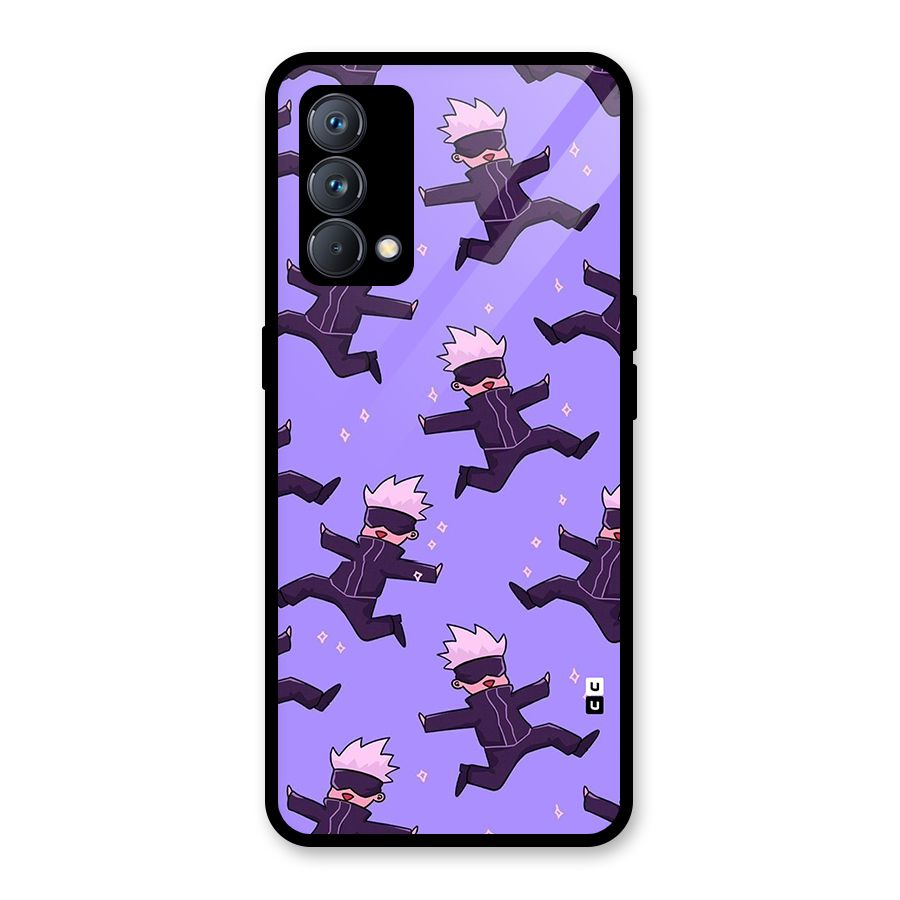 Happy Gojo Glass Back Case for Realme GT Master Edition