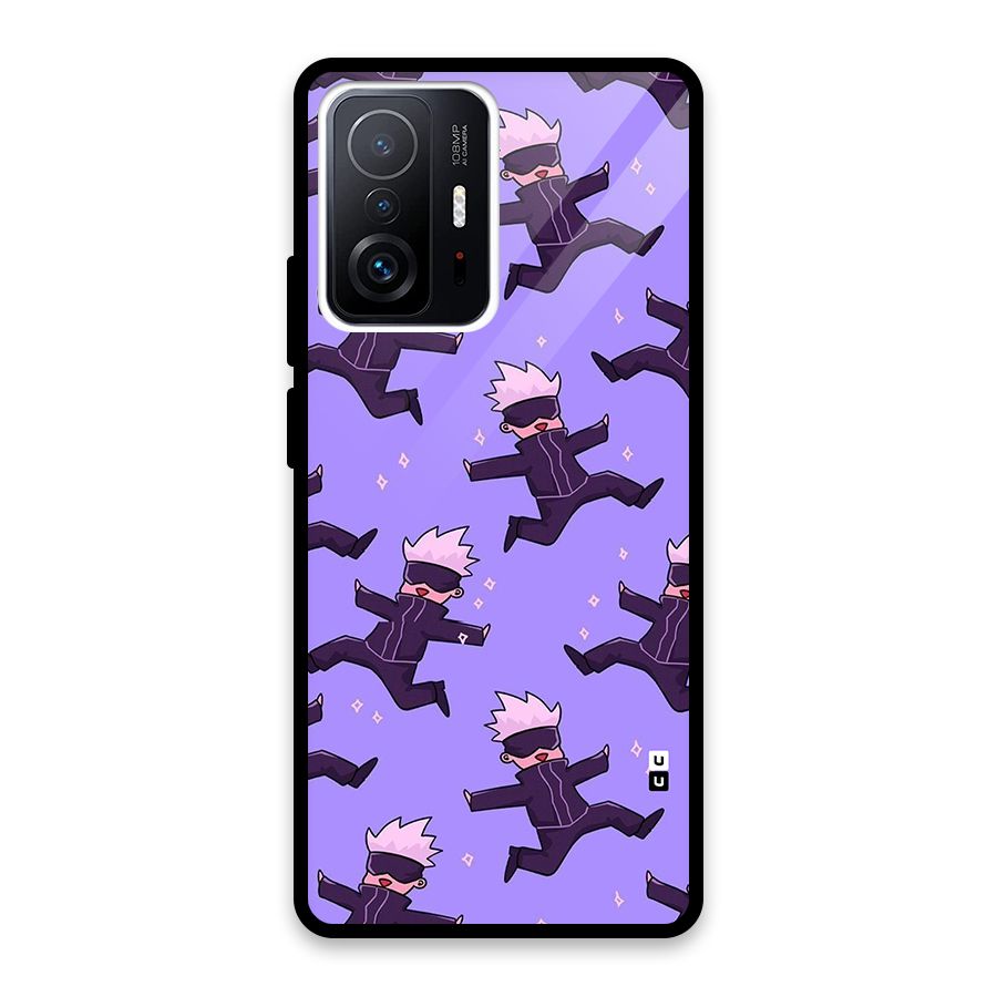 Happy Gojo Glass Back Case for Xiaomi 11T Pro