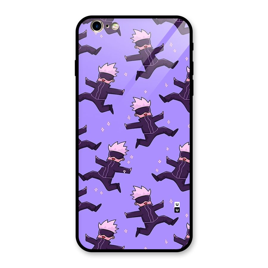 Happy Gojo Glass Back Case for iPhone 6 Plus 6S Plus