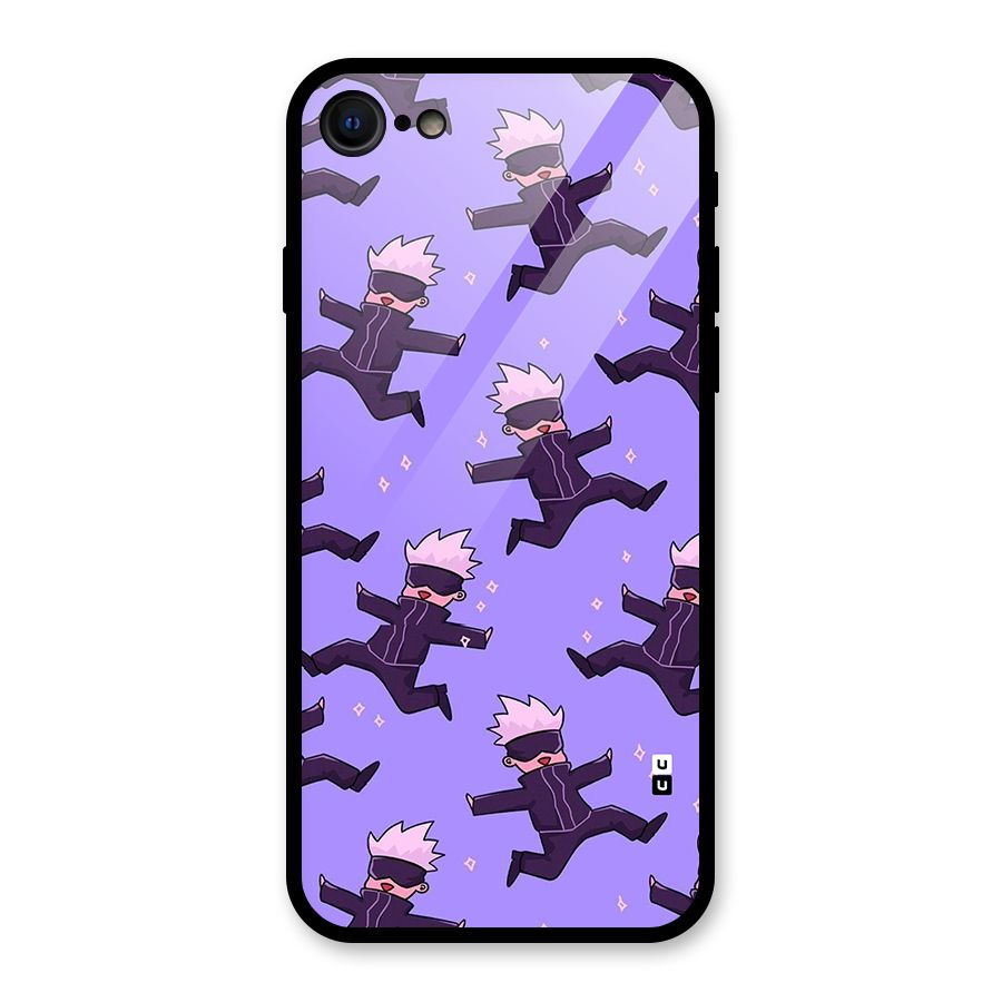 Happy Gojo Glass Back Case for iPhone 7