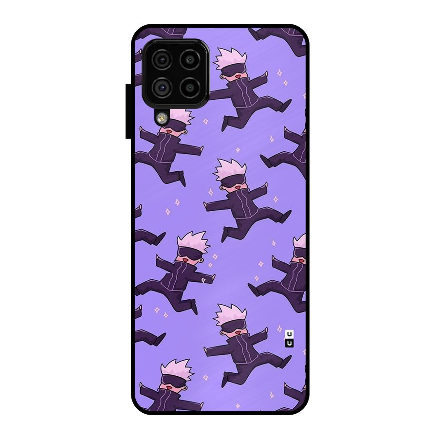 Happy Gojo Metal Back Case for Galaxy A22 4G