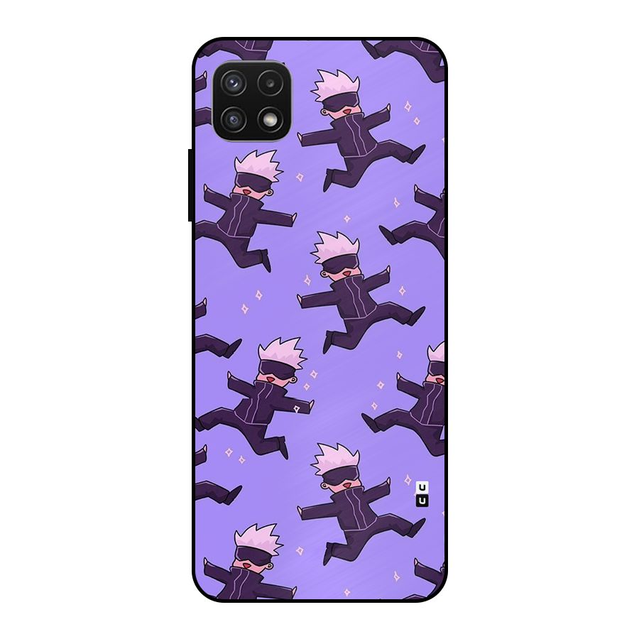Happy Gojo Metal Back Case for Galaxy A22 5G