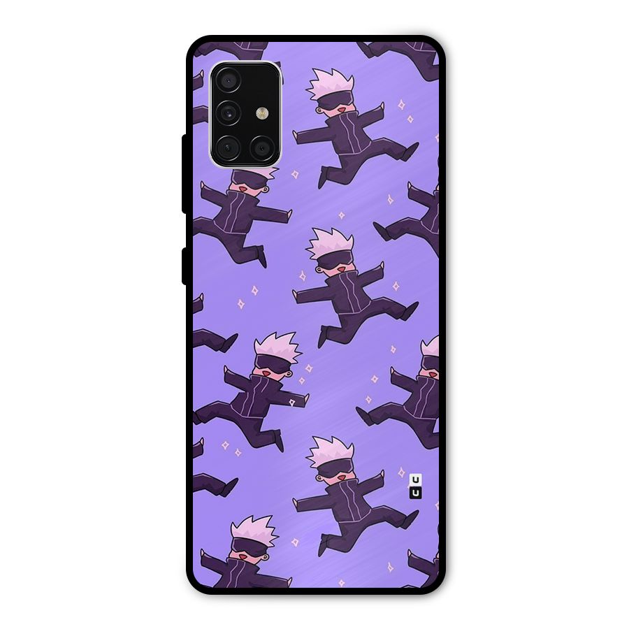 Happy Gojo Metal Back Case for Galaxy A51