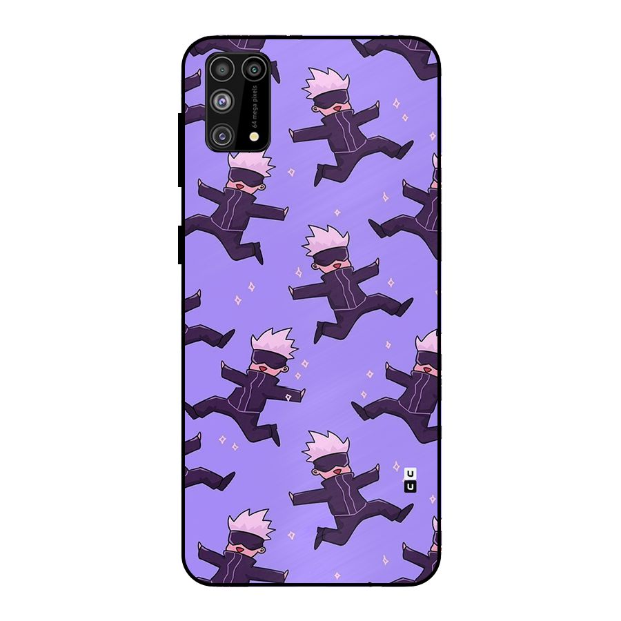 Happy Gojo Metal Back Case for Galaxy F41