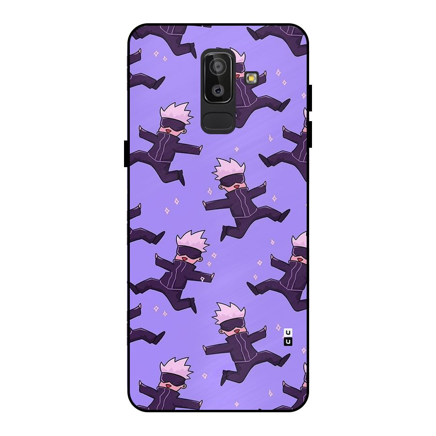 Happy Gojo Metal Back Case for Galaxy J8