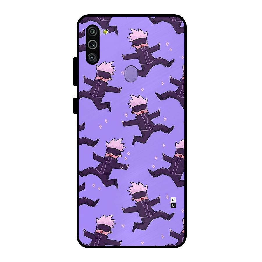 Happy Gojo Metal Back Case for Galaxy M11