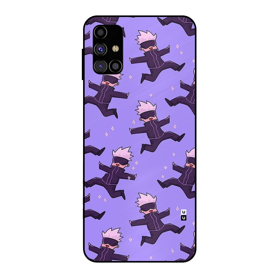 Happy Gojo Metal Back Case for Galaxy M31s