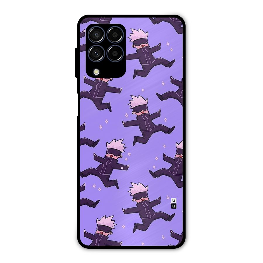 Happy Gojo Metal Back Case for Galaxy M53 5G