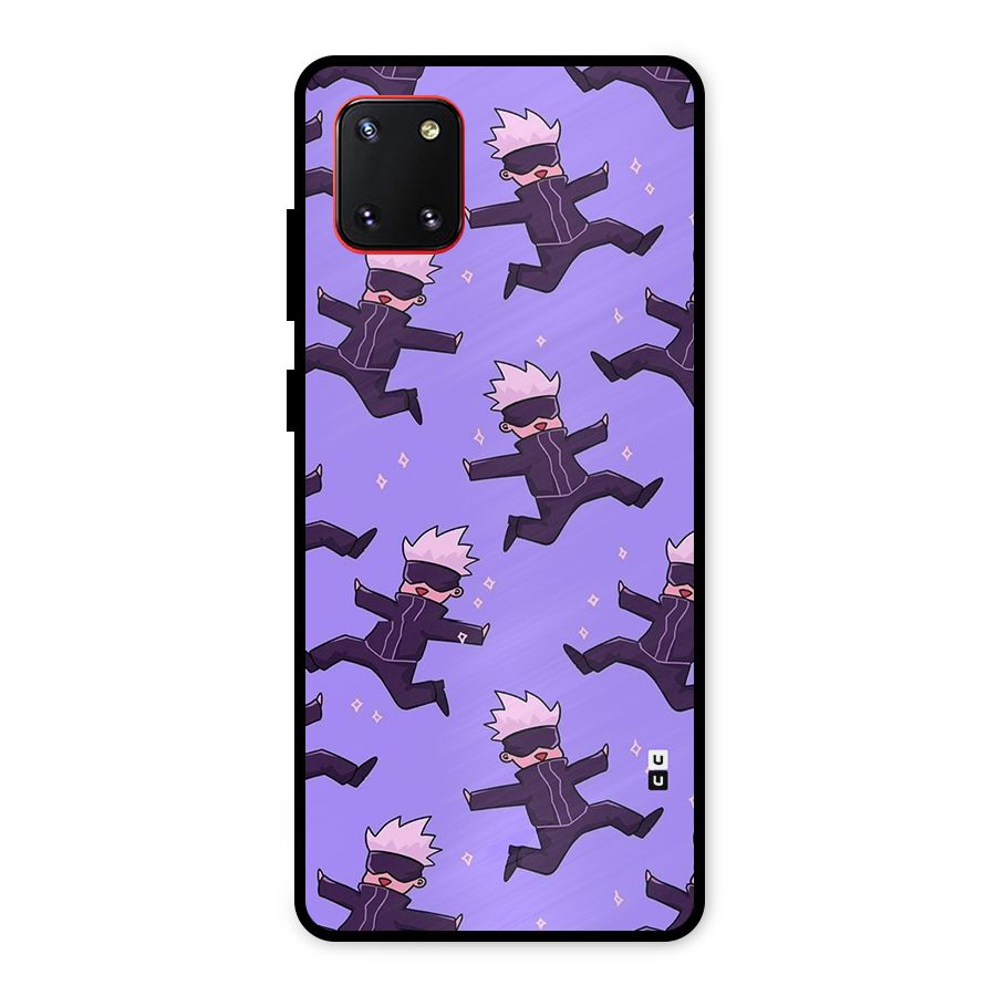 Happy Gojo Metal Back Case for Galaxy Note 10 Lite