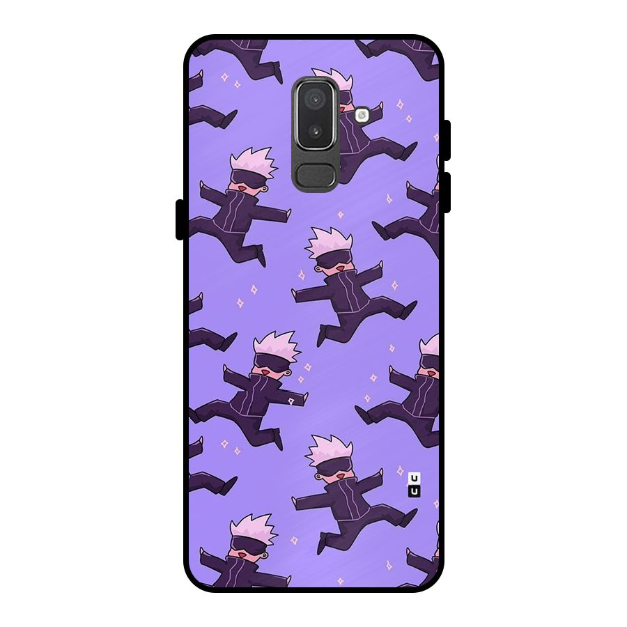 Happy Gojo Metal Back Case for Galaxy On8 (2018)