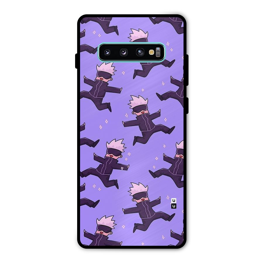 Happy Gojo Metal Back Case for Galaxy S10 Plus