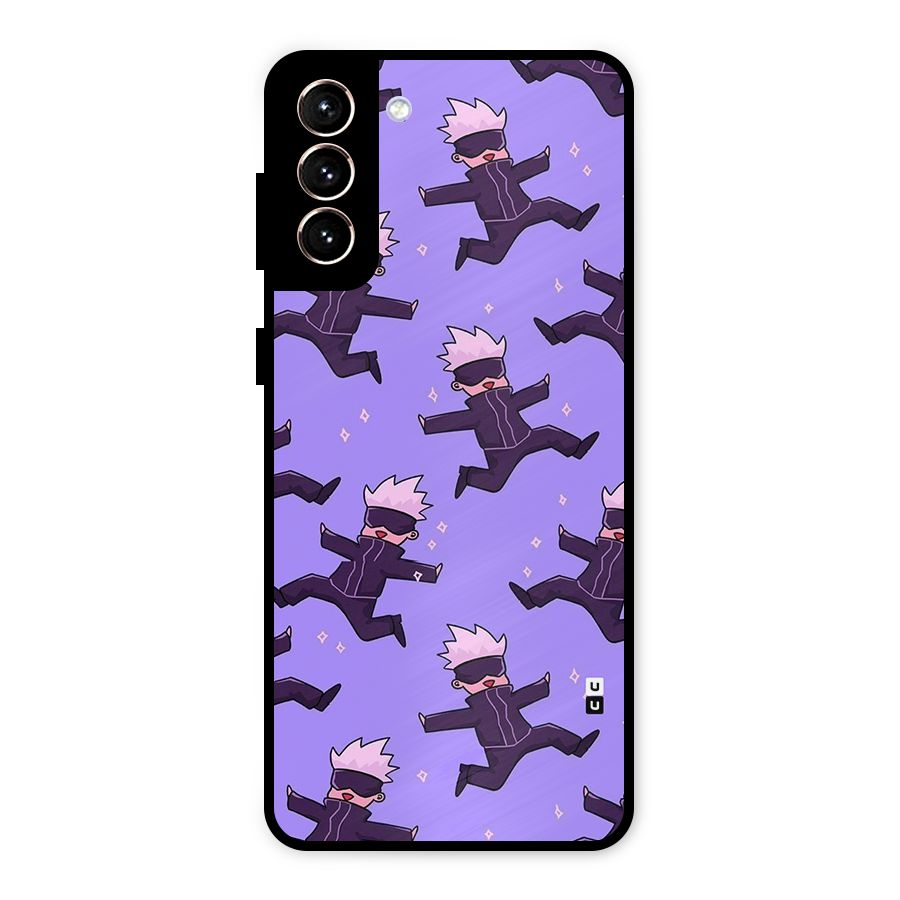 Happy Gojo Metal Back Case for Galaxy S21 Plus