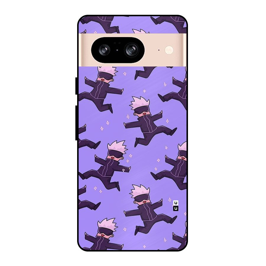 Happy Gojo Metal Back Case for Google Pixel 8
