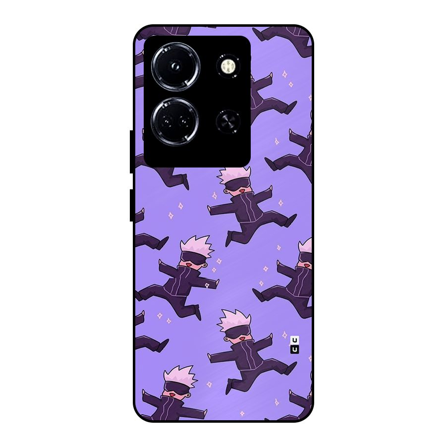 Happy Gojo Metal Back Case for Infinix Note 30 5G