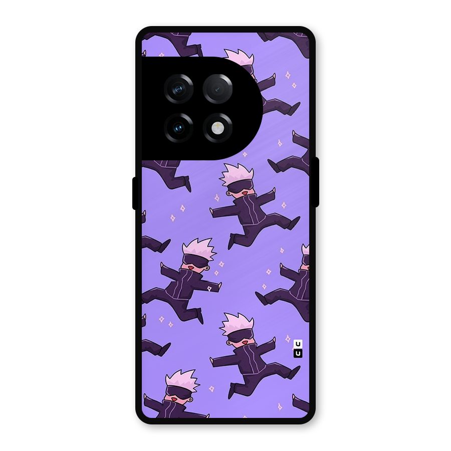 Happy Gojo Metal Back Case for OnePlus 11R