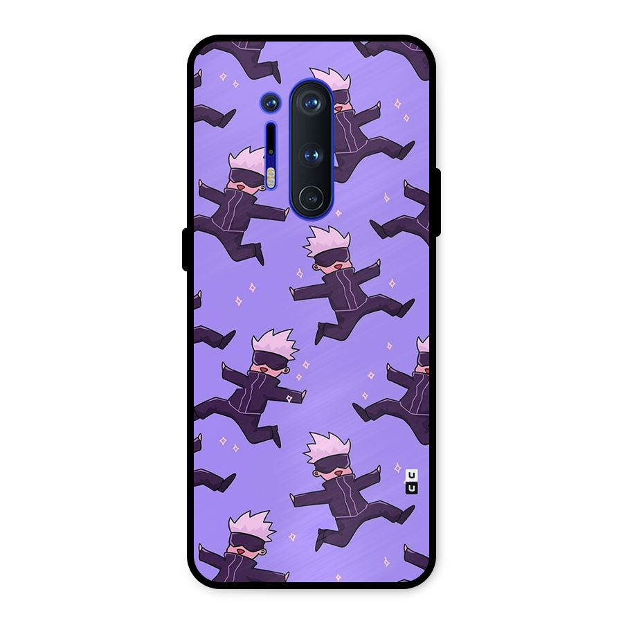 Happy Gojo Metal Back Case for OnePlus 8 Pro