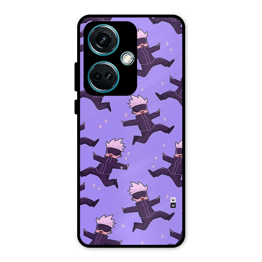 Happy Gojo Metal Back Case for OnePlus Nord CE 3 5G