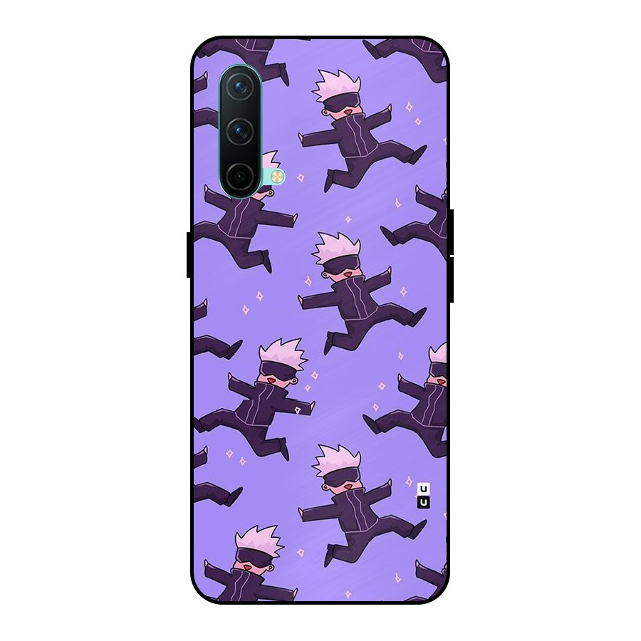 Happy Gojo Metal Back Case for OnePlus Nord CE 5G