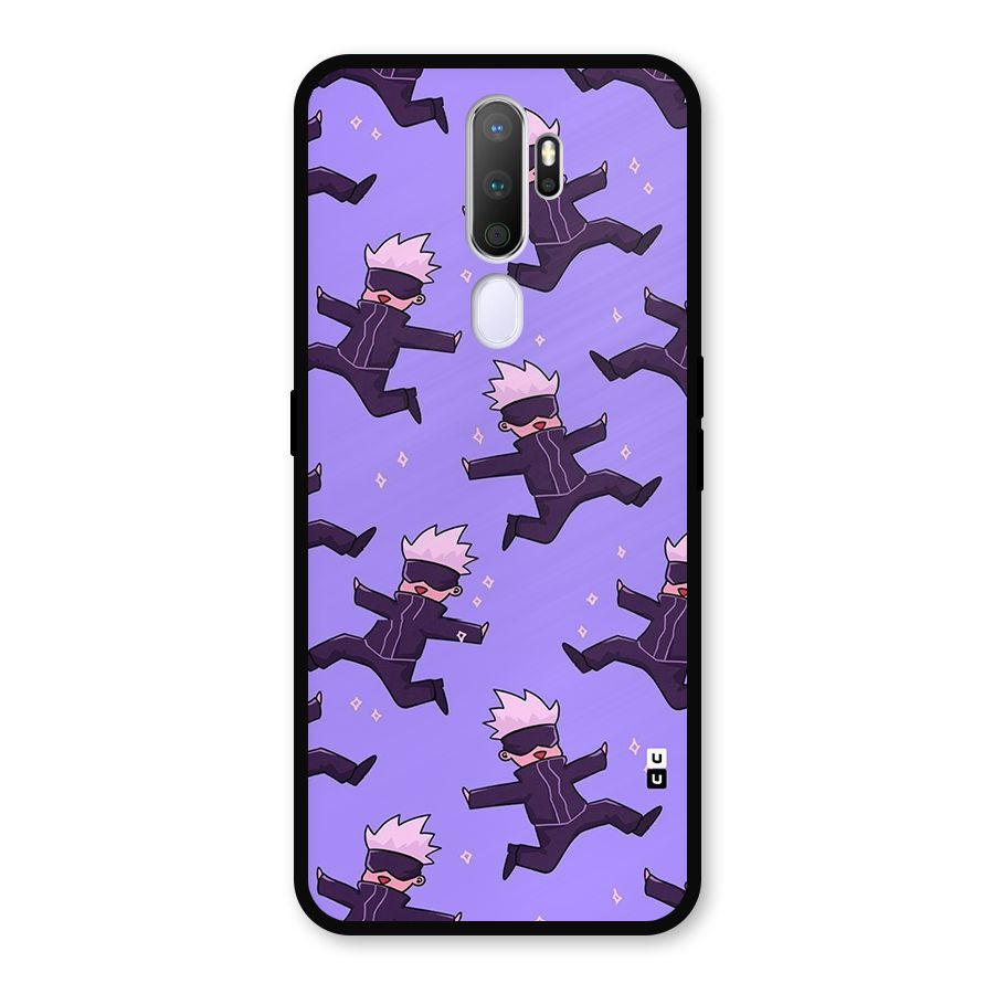 Happy Gojo Metal Back Case for Oppo A9 (2020)