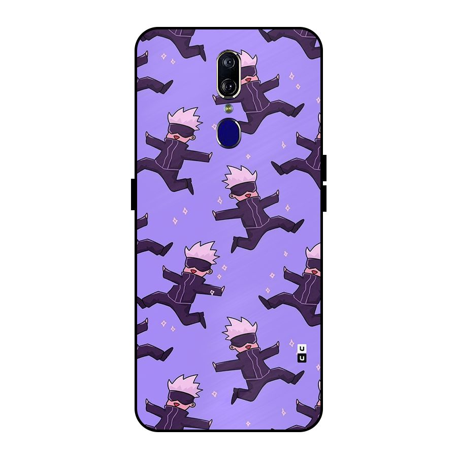 Happy Gojo Metal Back Case for Oppo F11