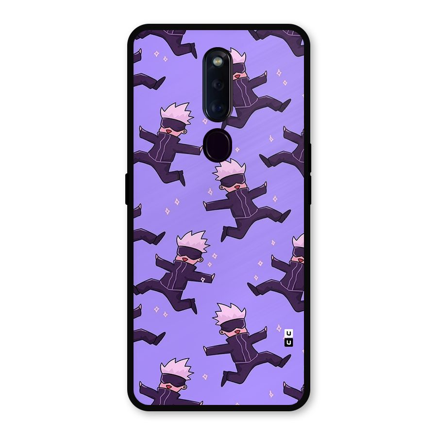Happy Gojo Metal Back Case for Oppo F11 Pro